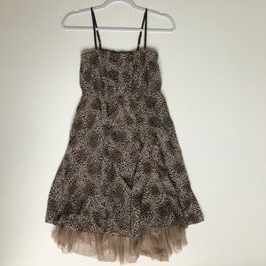 Daytrip Cheetah Print Dress w/ Tulle Lining